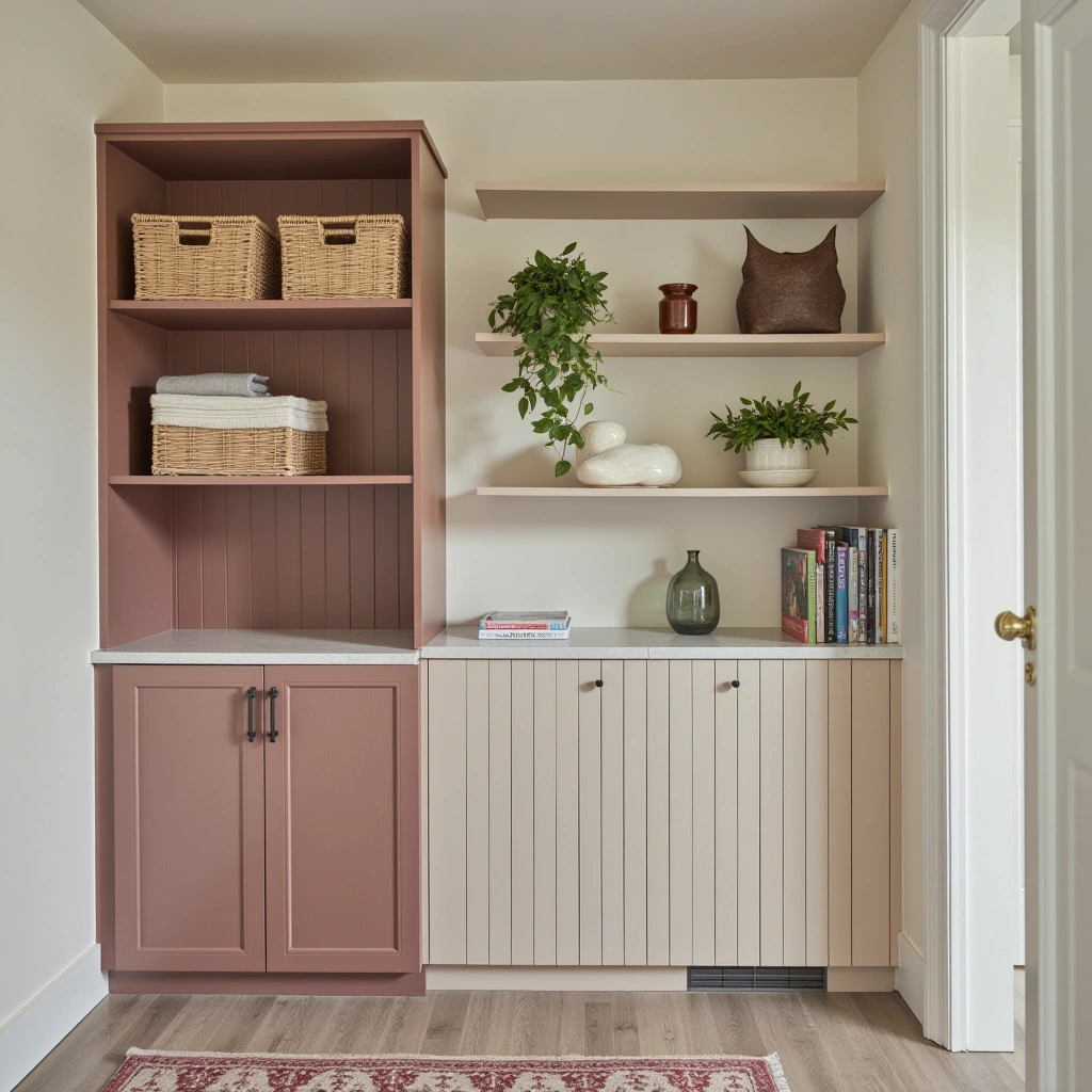3. Open Shelving Closet for Easy Access