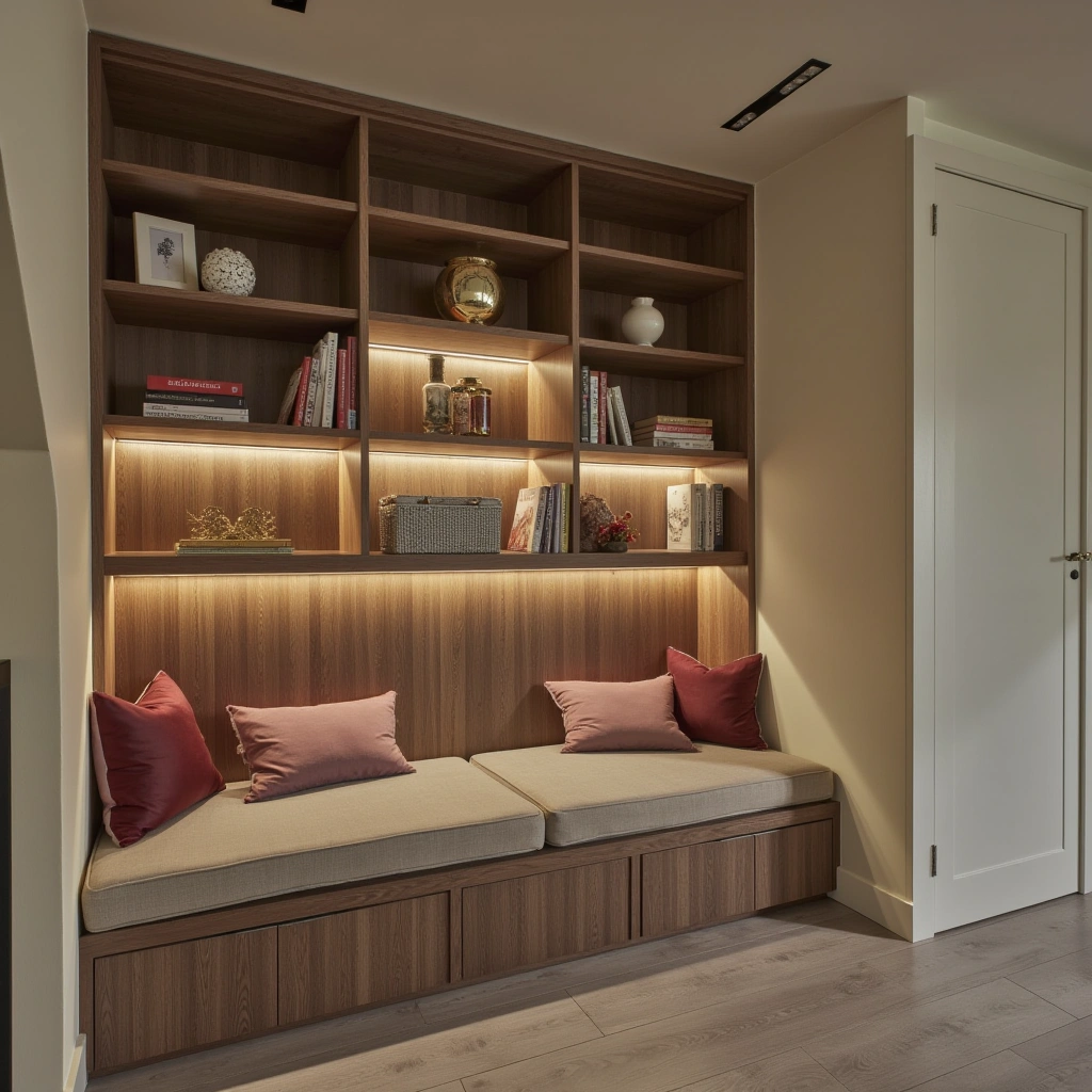 5. Cozy Reading Nook with Built-in Seating