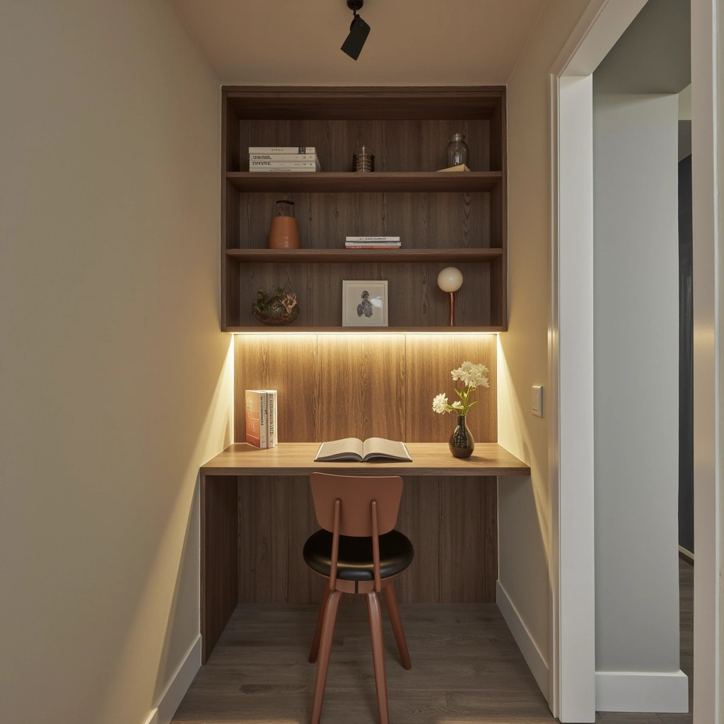 6. Compact Home Office Setup