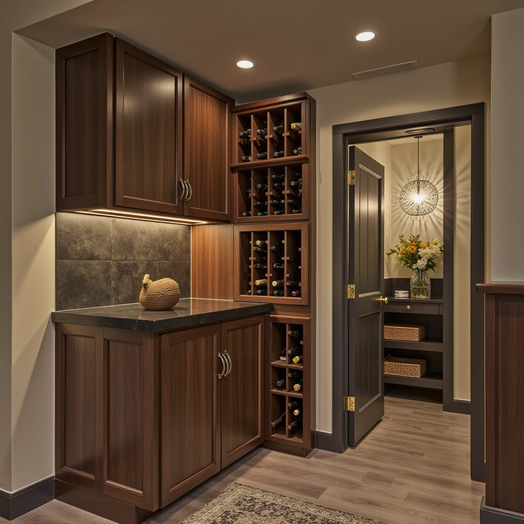 9. Wine Storage Closet