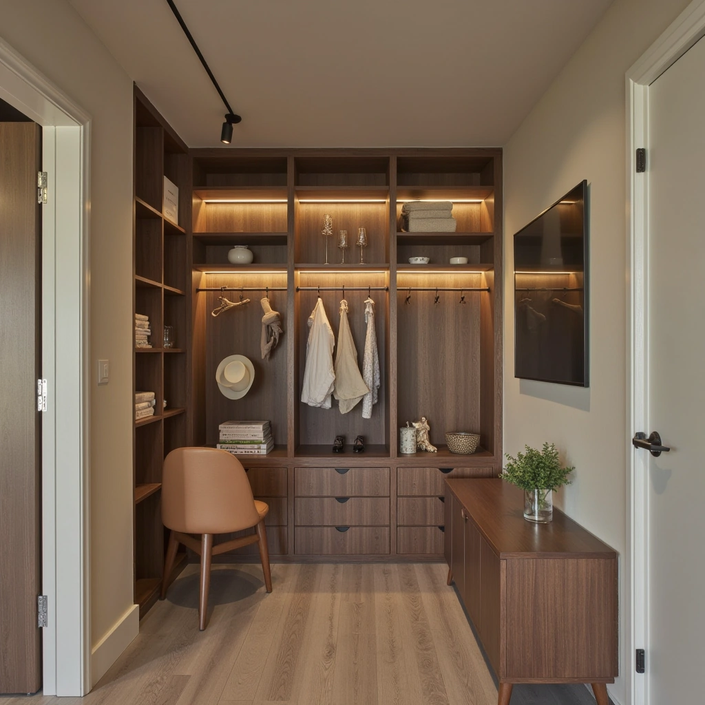 13. Art Display and Storage Closet