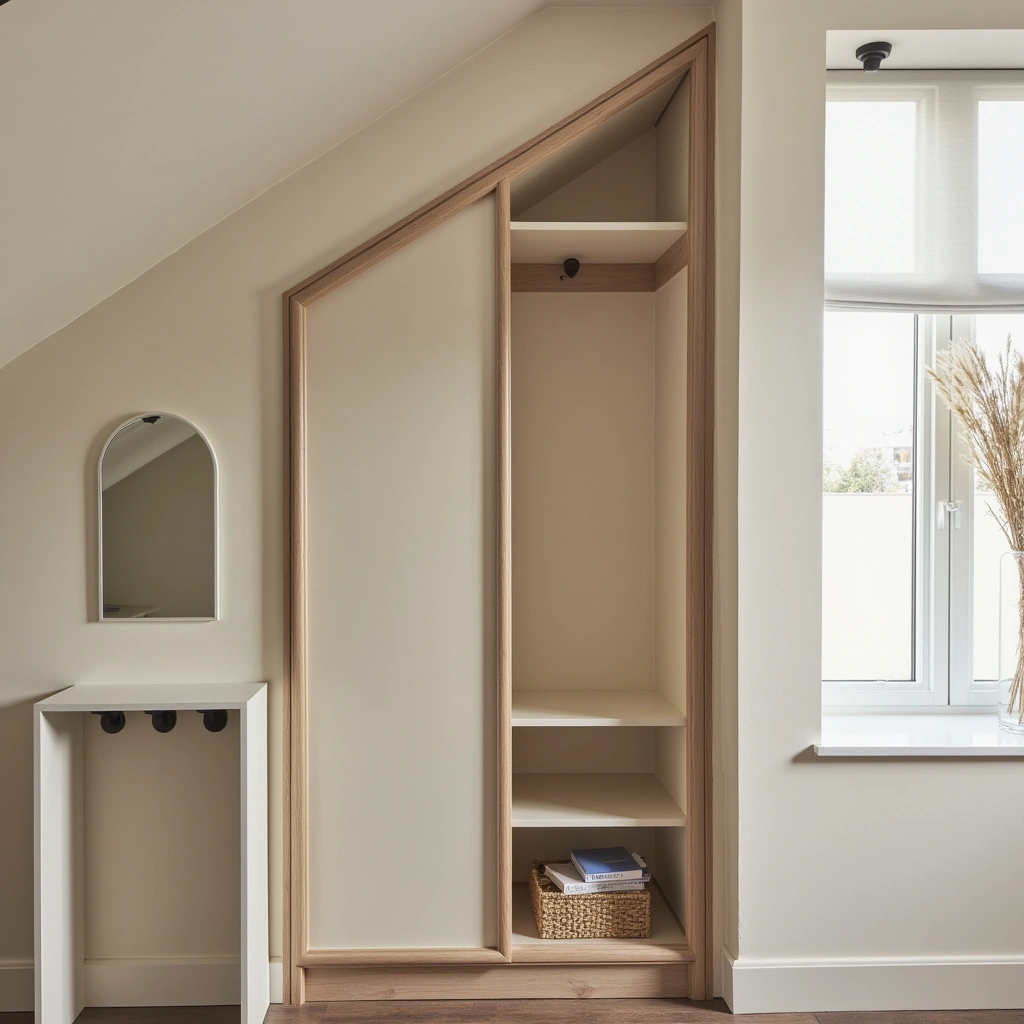 9. Compact Corner Closet