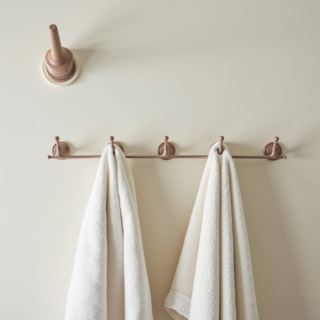 6. Towel Hooks