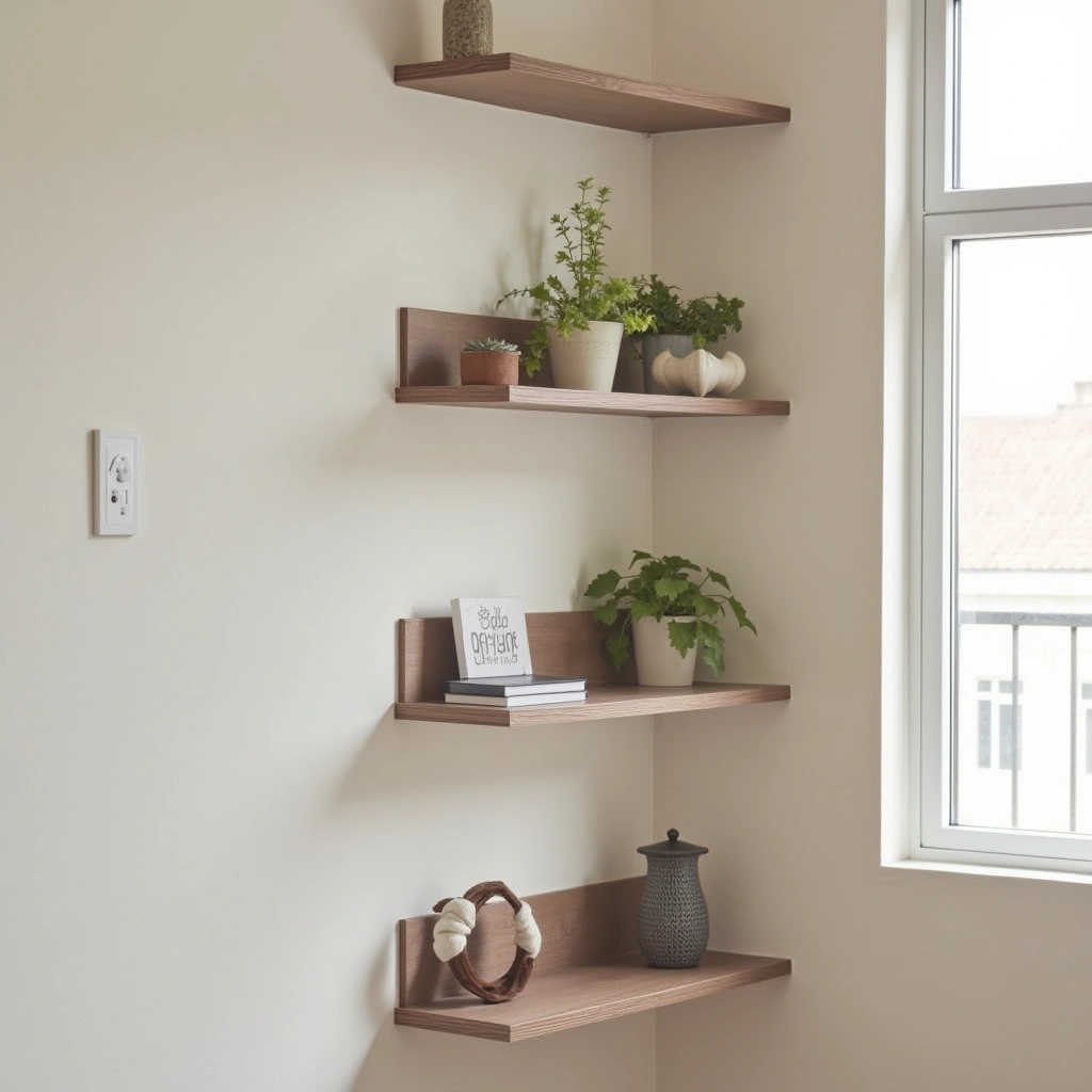 Why Hallway Corner Shelves Are a Game-Changer
