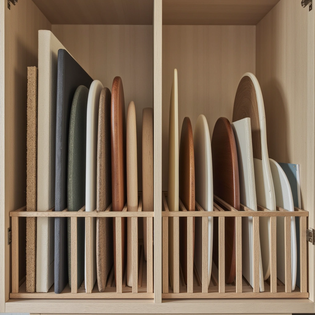 4. Vertical Dividers for Baking Sheets and Cutting Boards