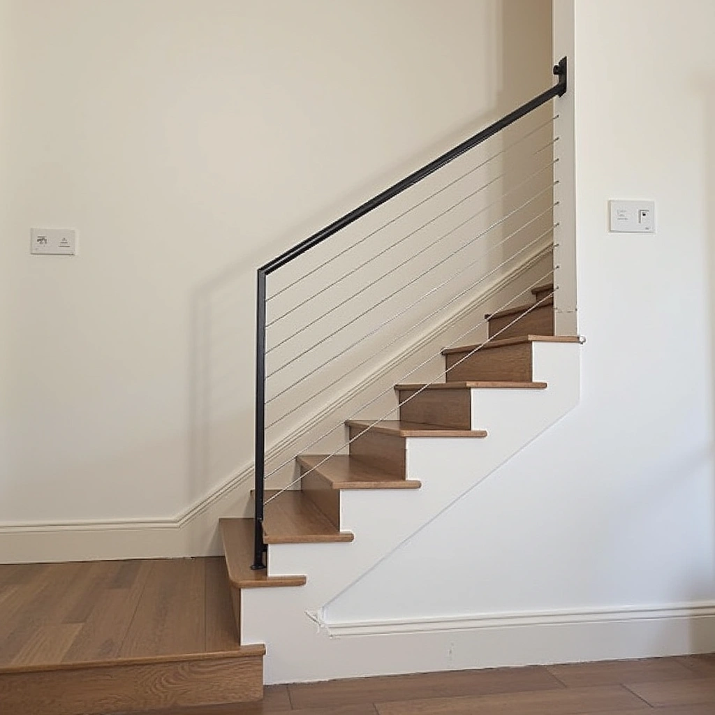 4. Cable Railings for a Modern, Nautical Feel