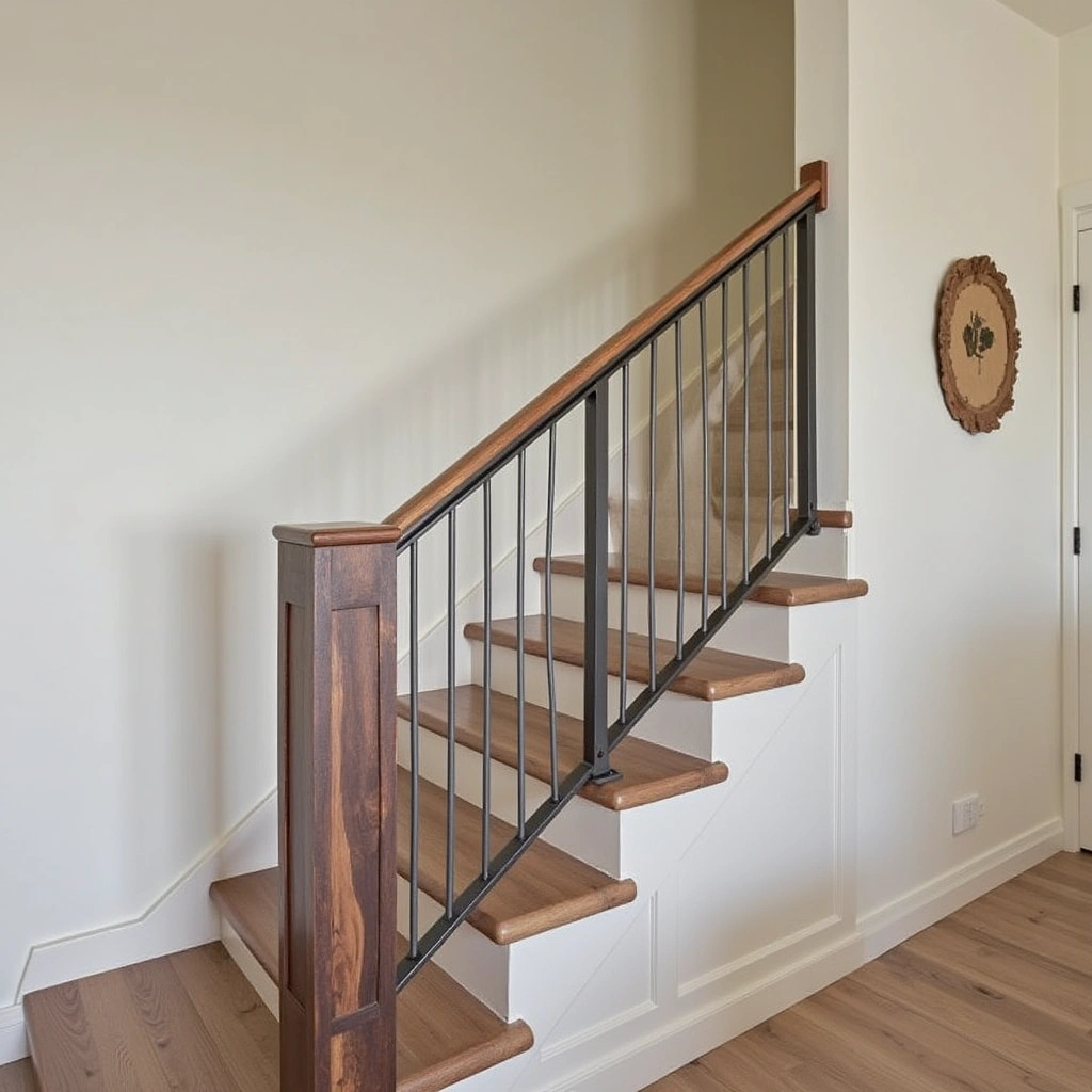 8. Mixed Material Railings