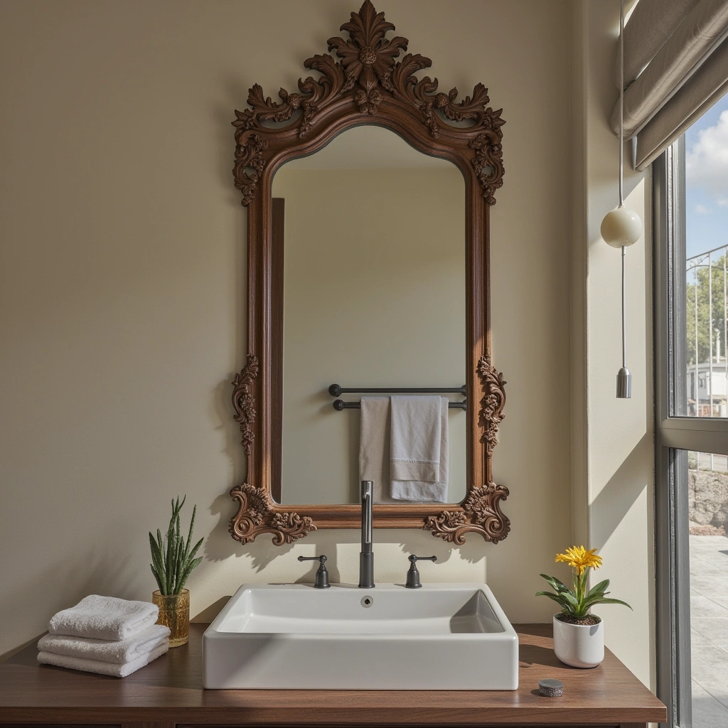 2. Vintage Ornate Frame