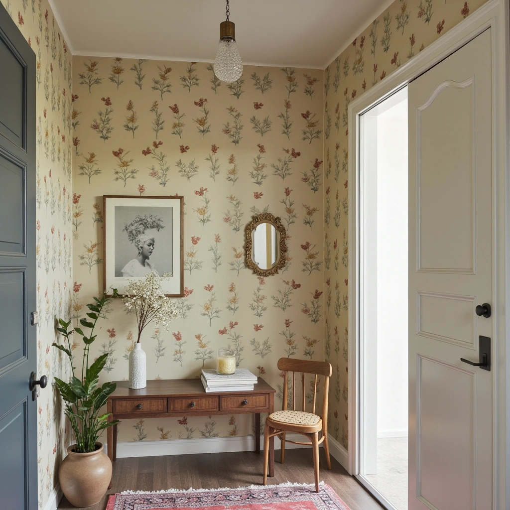 14. Accent Wallpaper for Visual Pop