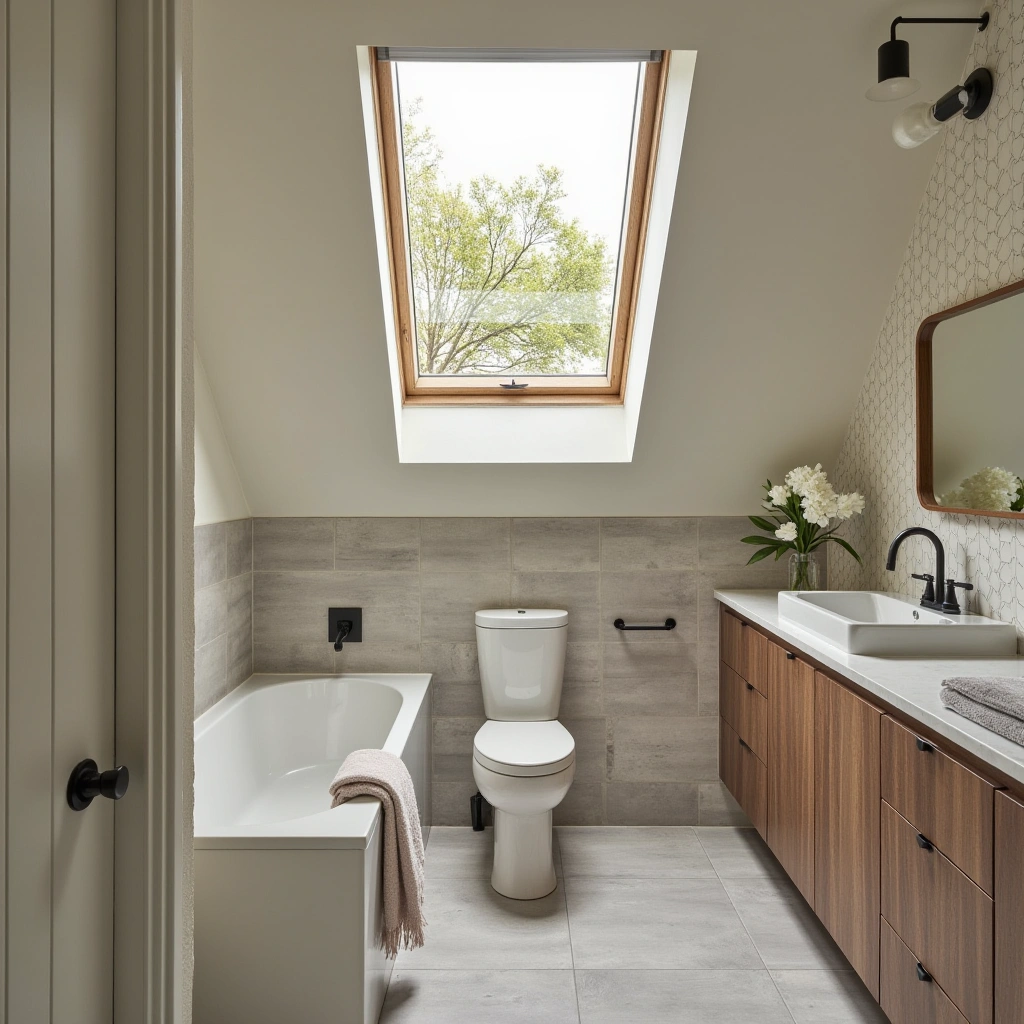 7. Natural Light Enhancement with Skylights or Windows