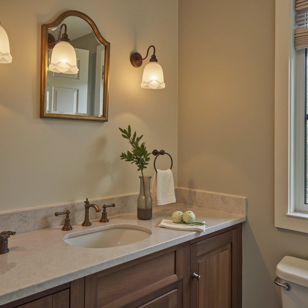 4. Brass Wall Sconces: Warmth and Timelessness