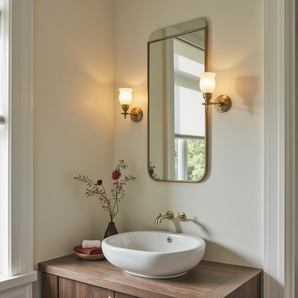 7. Porcelain Wall Lights: Retro Charm with Durability