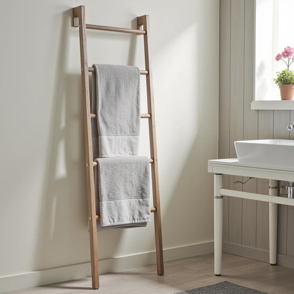 2. Freestanding Towel Holder