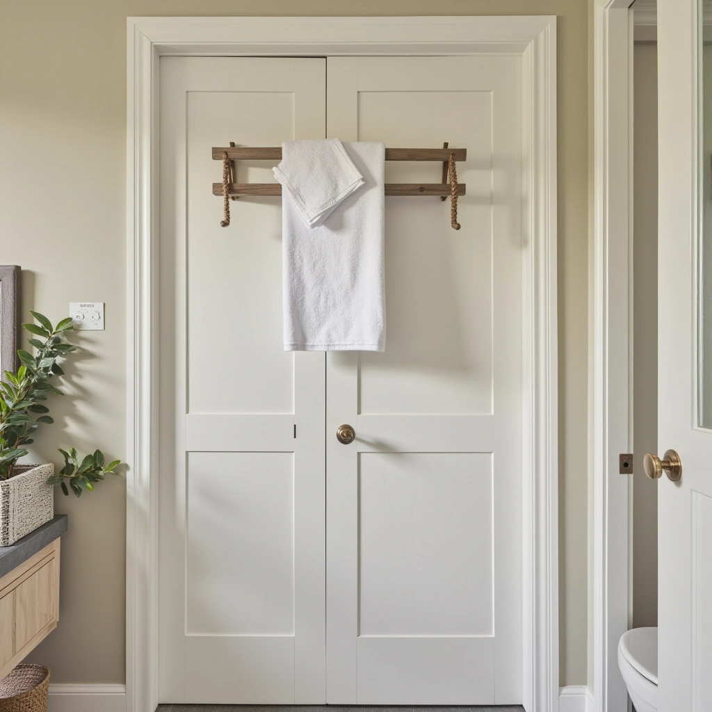 5. Over-the-Door Towel Rack