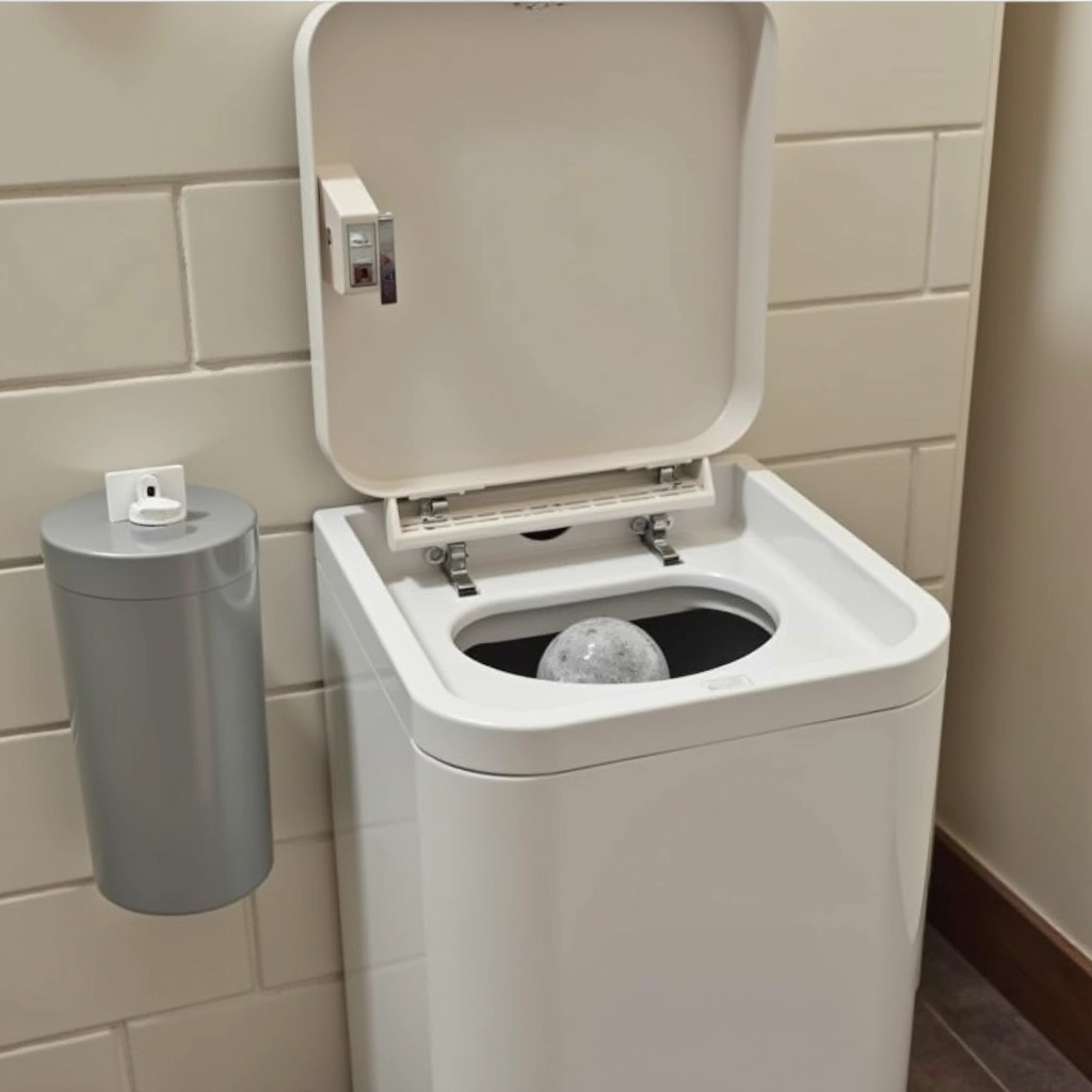 3. Touchless Motion Sensor Trash Can
