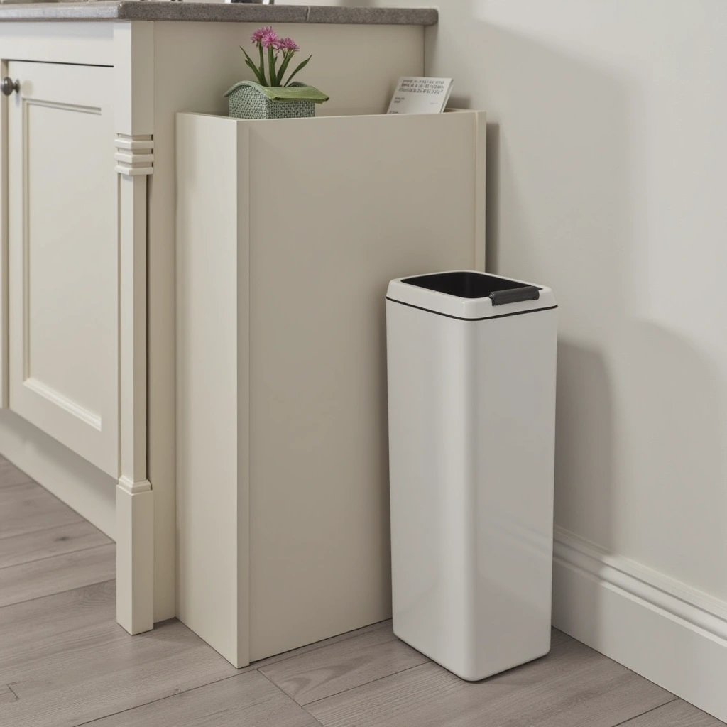 11. Slim Under-Sink Trash Can