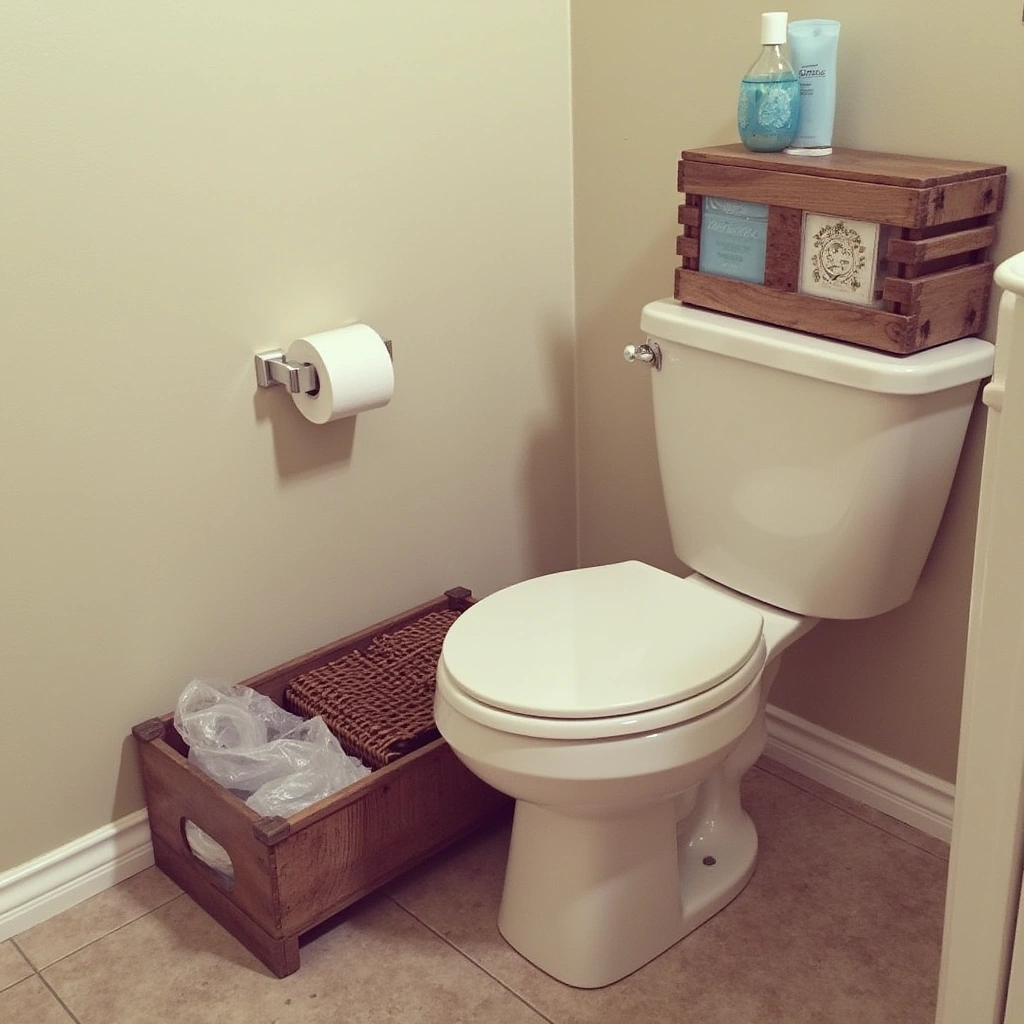 15. Upcycled Container Trash Can