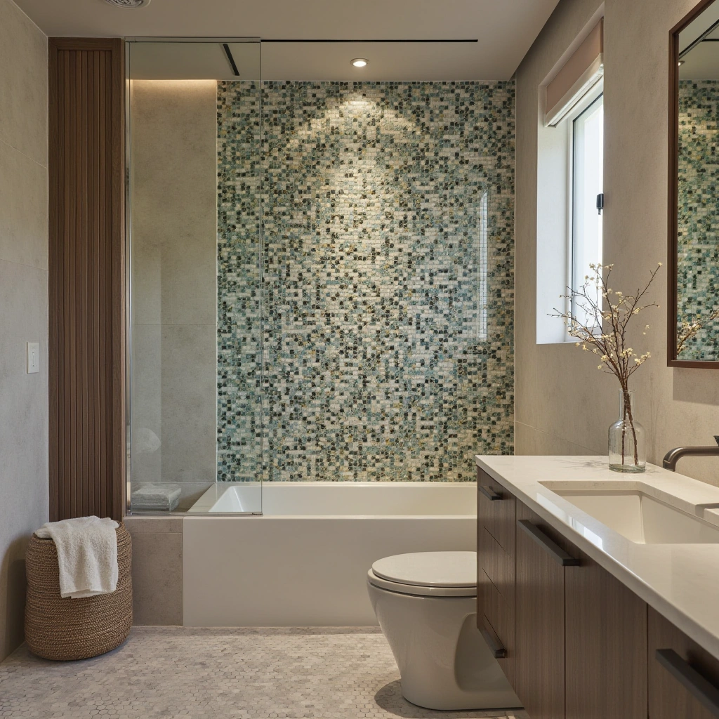 2. Artistic Mosaic Tiles