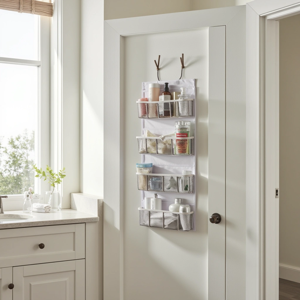8. Use Over-the-Door Organizers for Extra Space