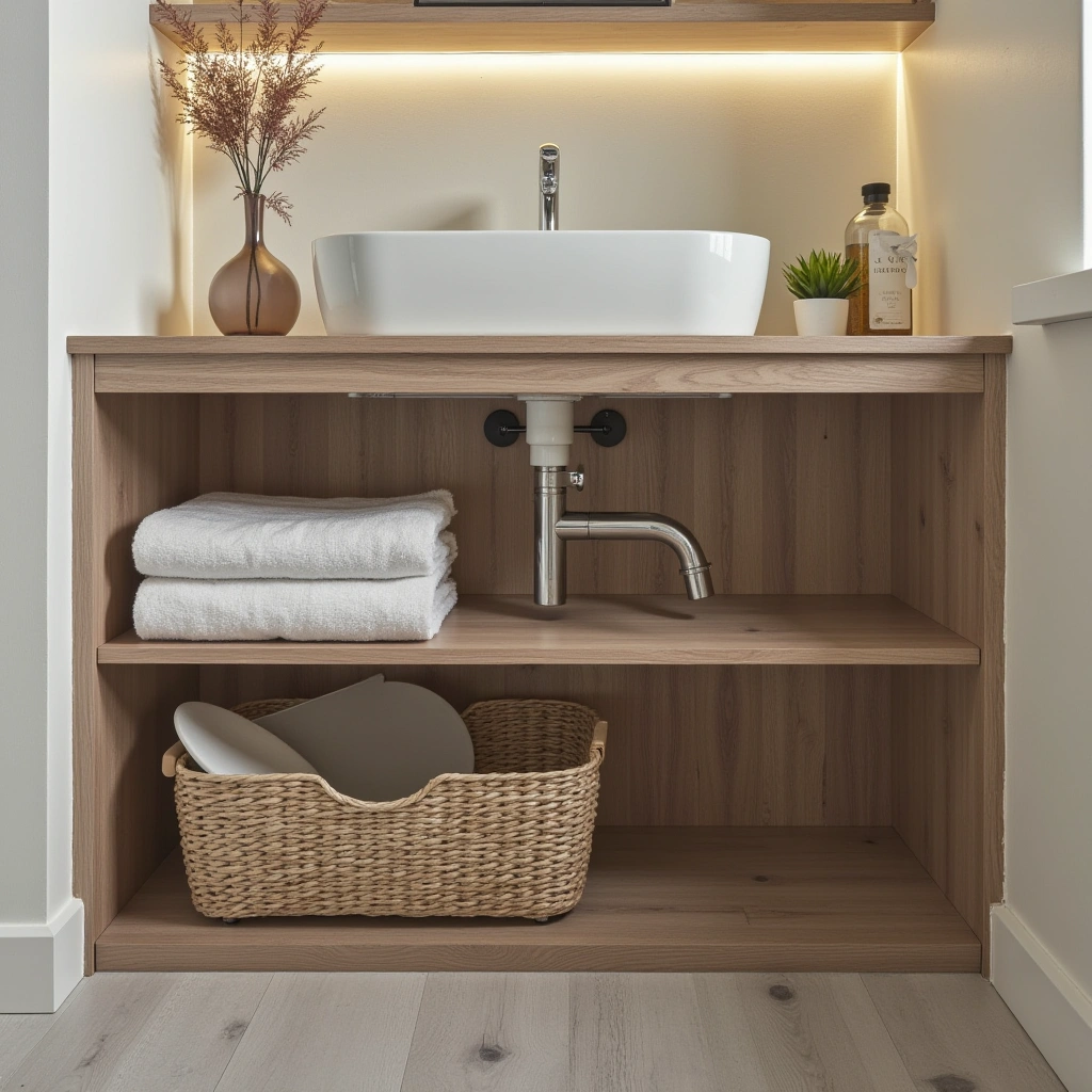 11. Use Under-Sink Storage Solutions