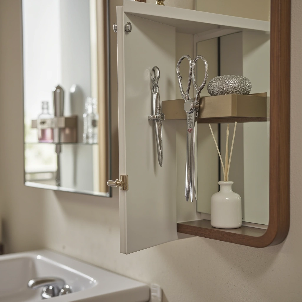 12. Employ Magnetic Strips for Metal Tools