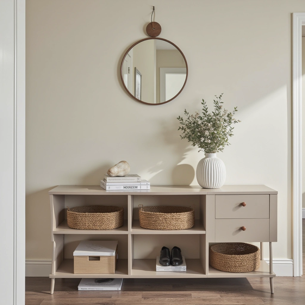 4. Multi-Functional Console Table