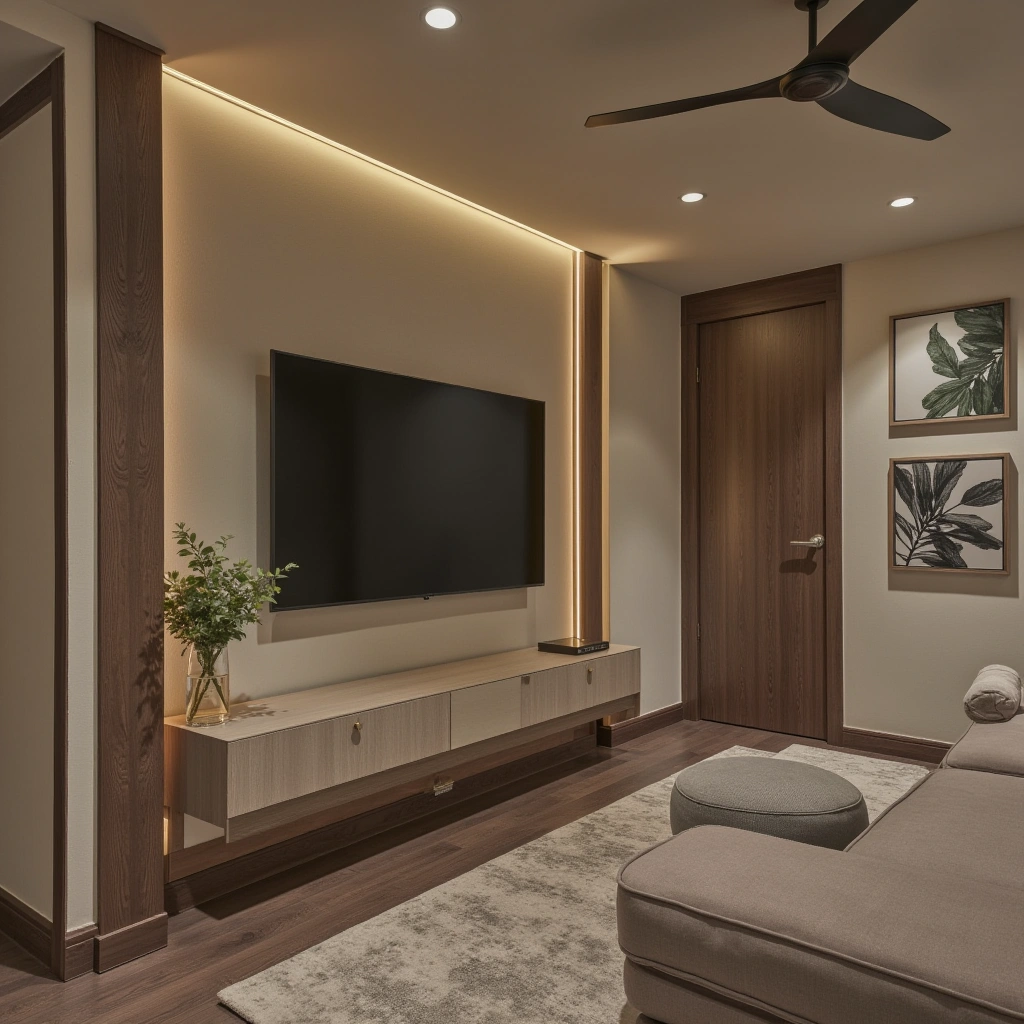 3. Compact Home Theater Setup