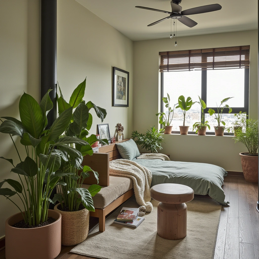 8. Indoor Plants for Freshness and Style
