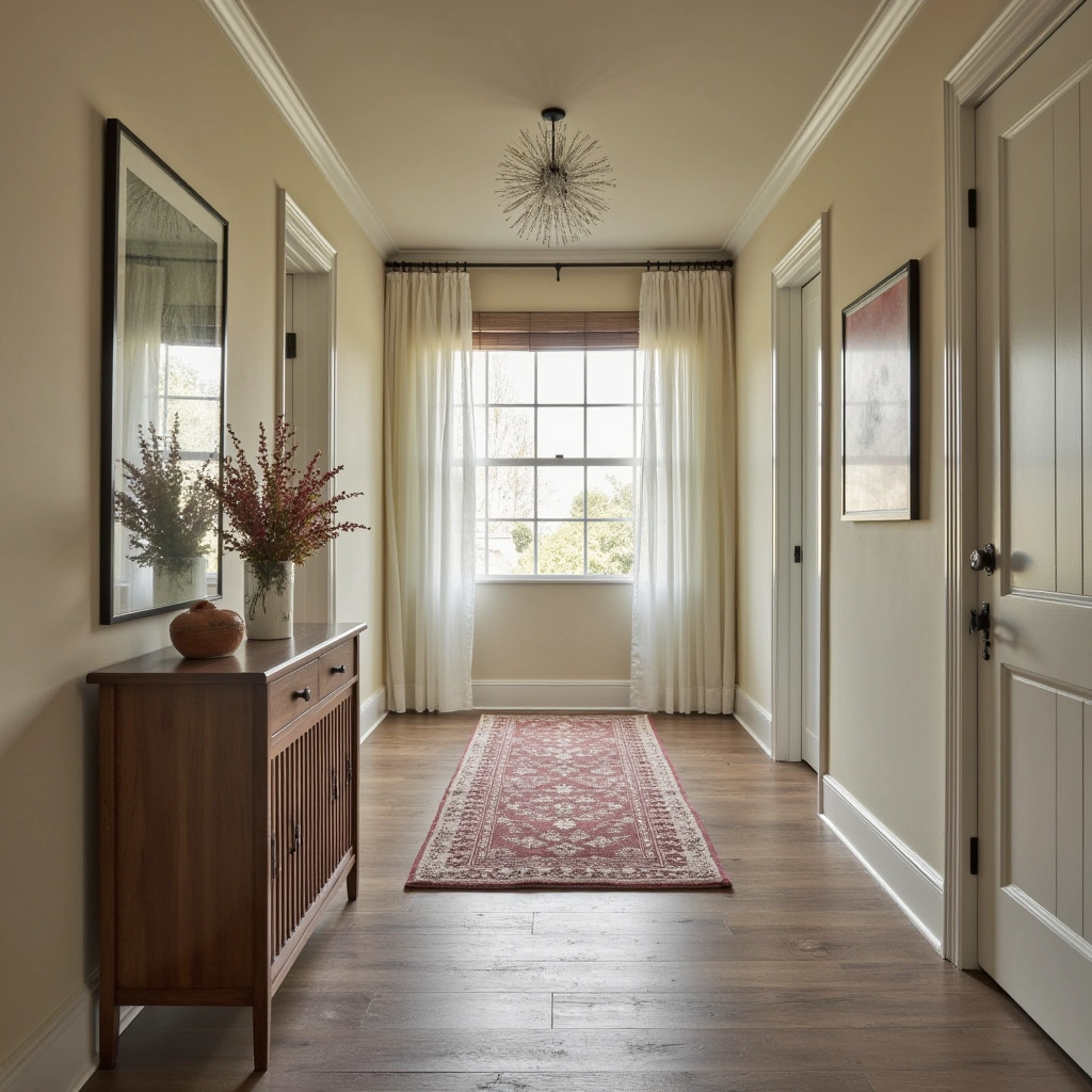 3. Add a Runner Rug for Color and Comfort