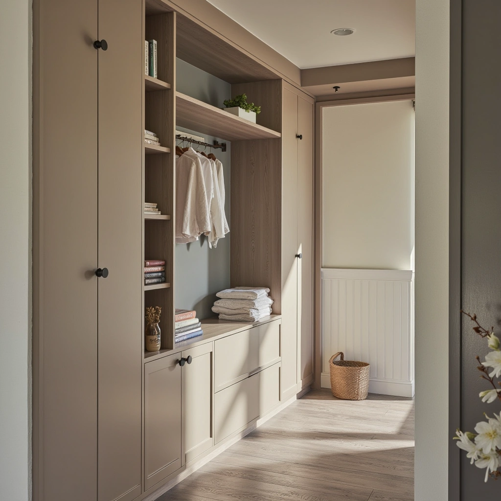 4. Incorporate Built-In Shelving or Cabinets