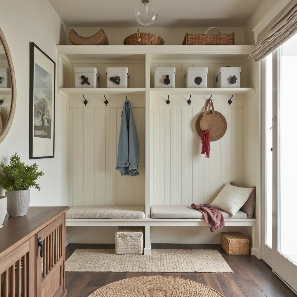 17. Seasonal Decor Ready Entryway