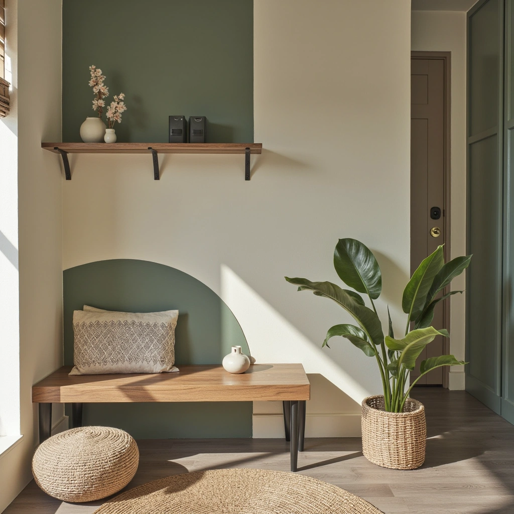 19. Eco-Friendly Sustainable Entryway