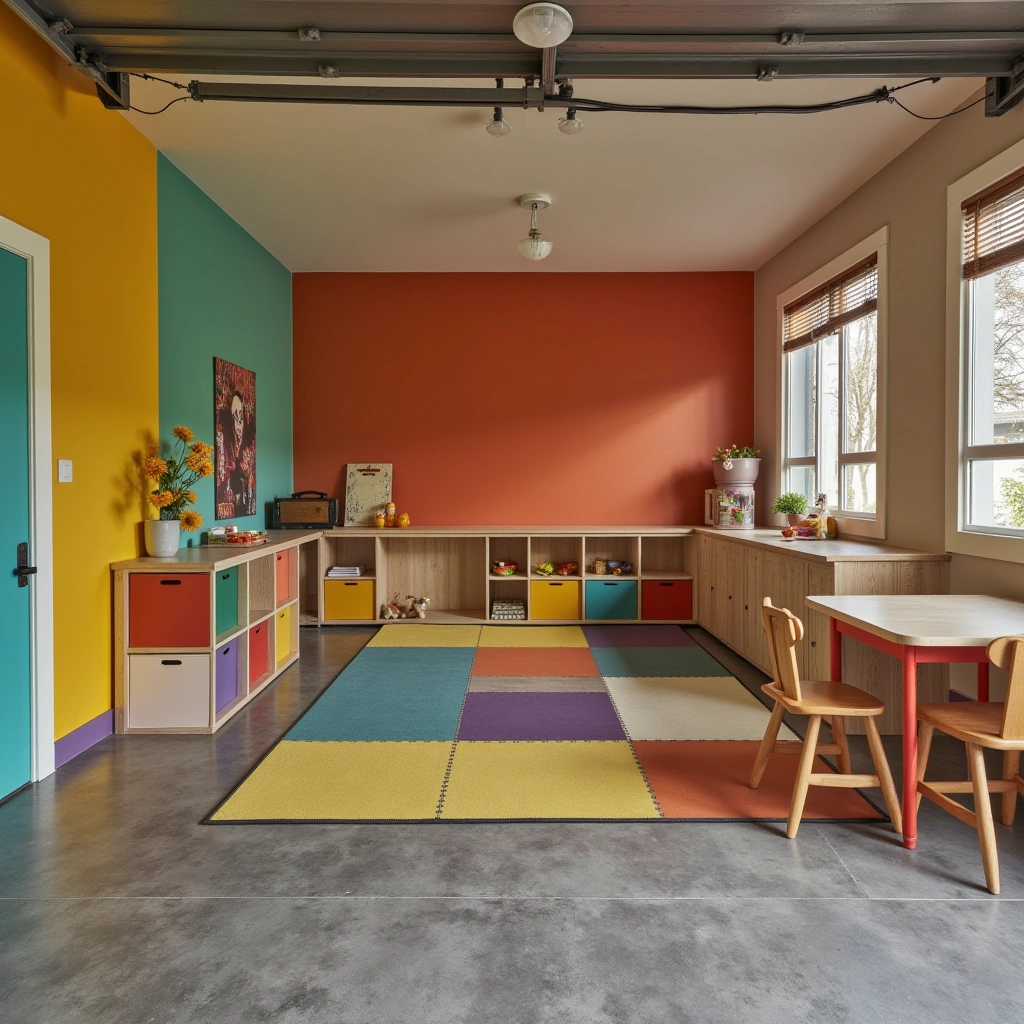 8. Kids’ Playroom Garage