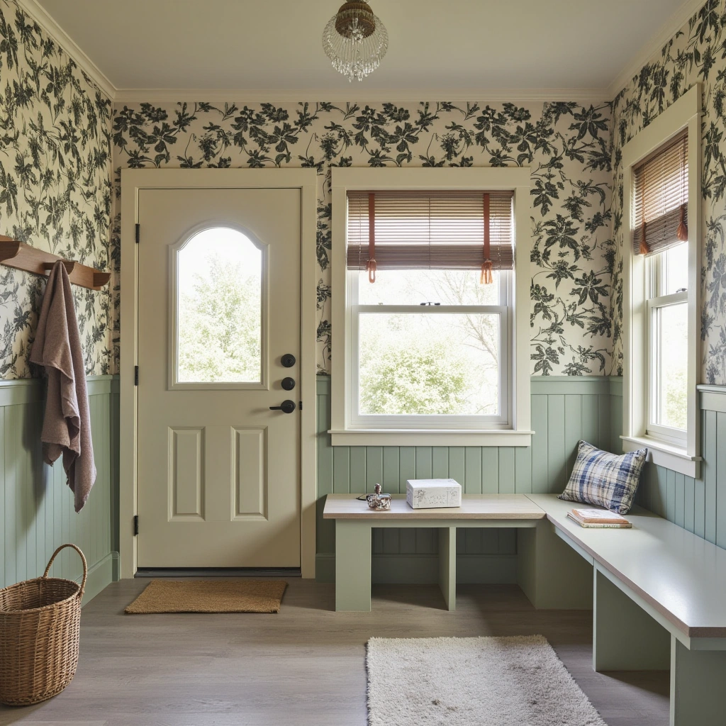 6. Bold Wallpaper and Accent Walls