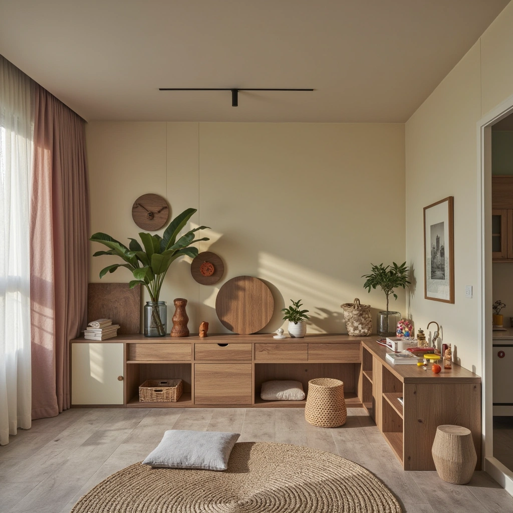 14. Tech-Free Natural Playroom