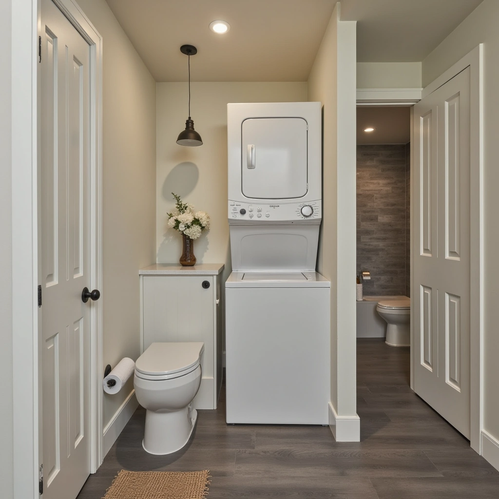 10. Multi-Functional Basement Bathroom
