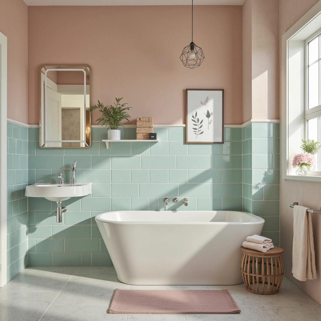 16. Pastel Colored Tiles