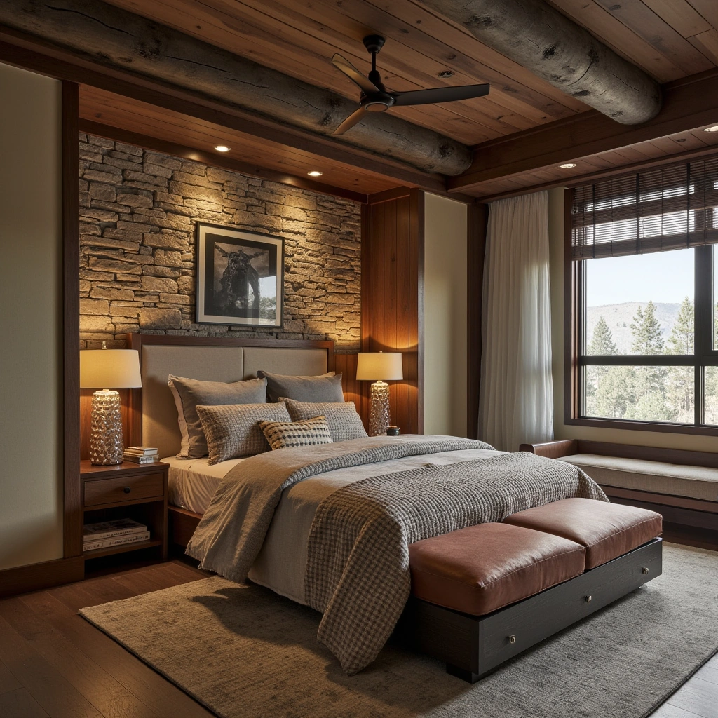 10. Mountain Lodge Bedroom