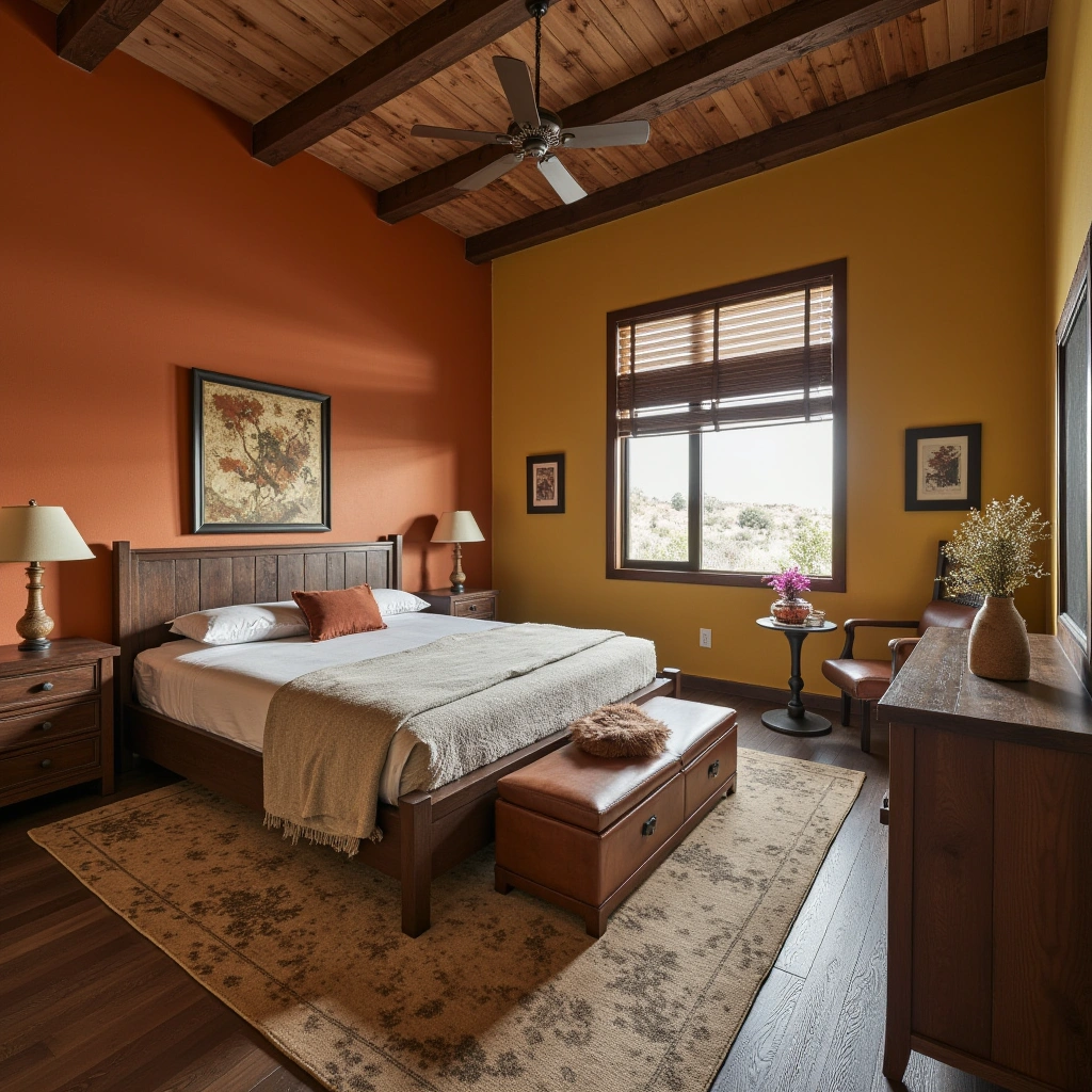 13. Western Ranch Bedroom