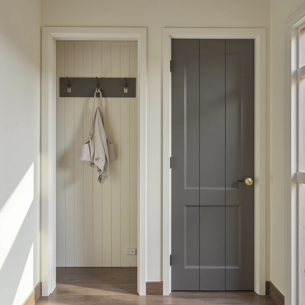 4. Magnetic Coat Hooks: Minimalist and Versatile