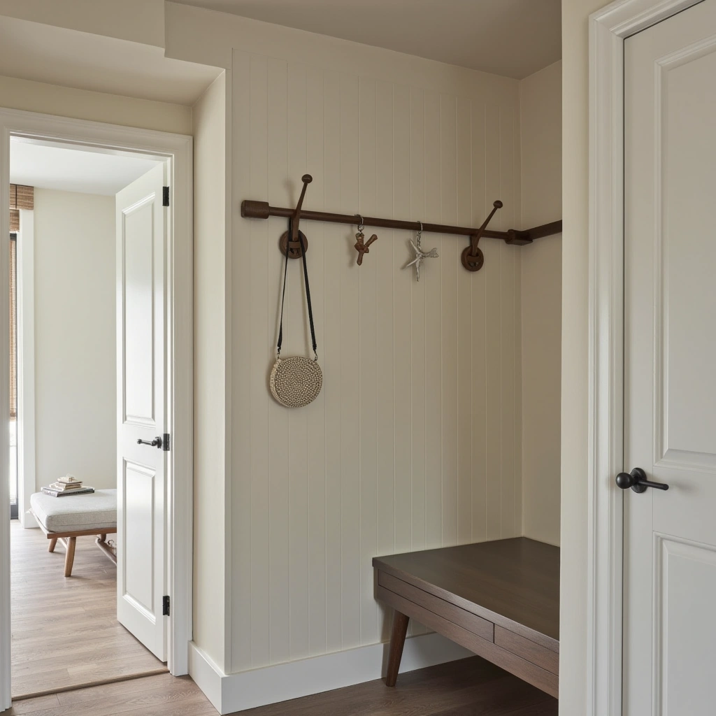 12. Vertical Rail with Sliding Hooks