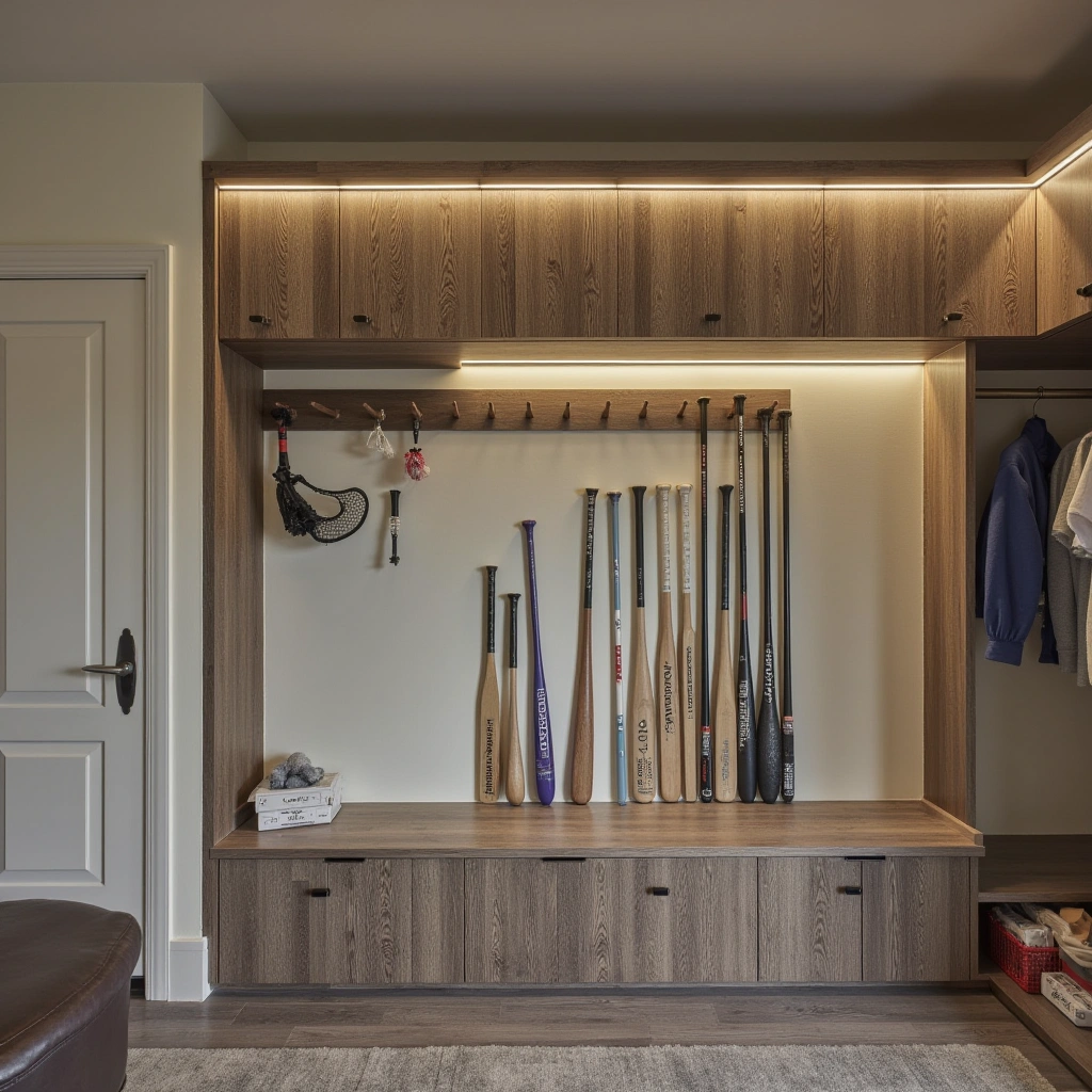 2. Vertical Bat and Stick Holders