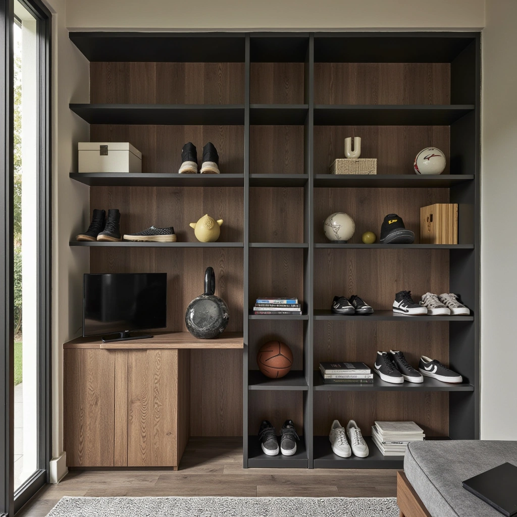 4. Adjustable Modular Shelving Units