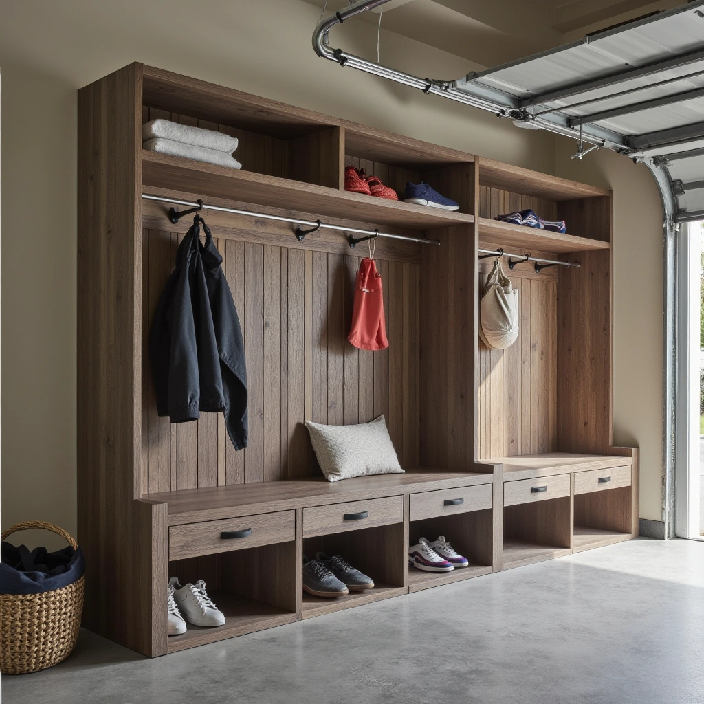 6. Storage Benches with Built-In Compartments