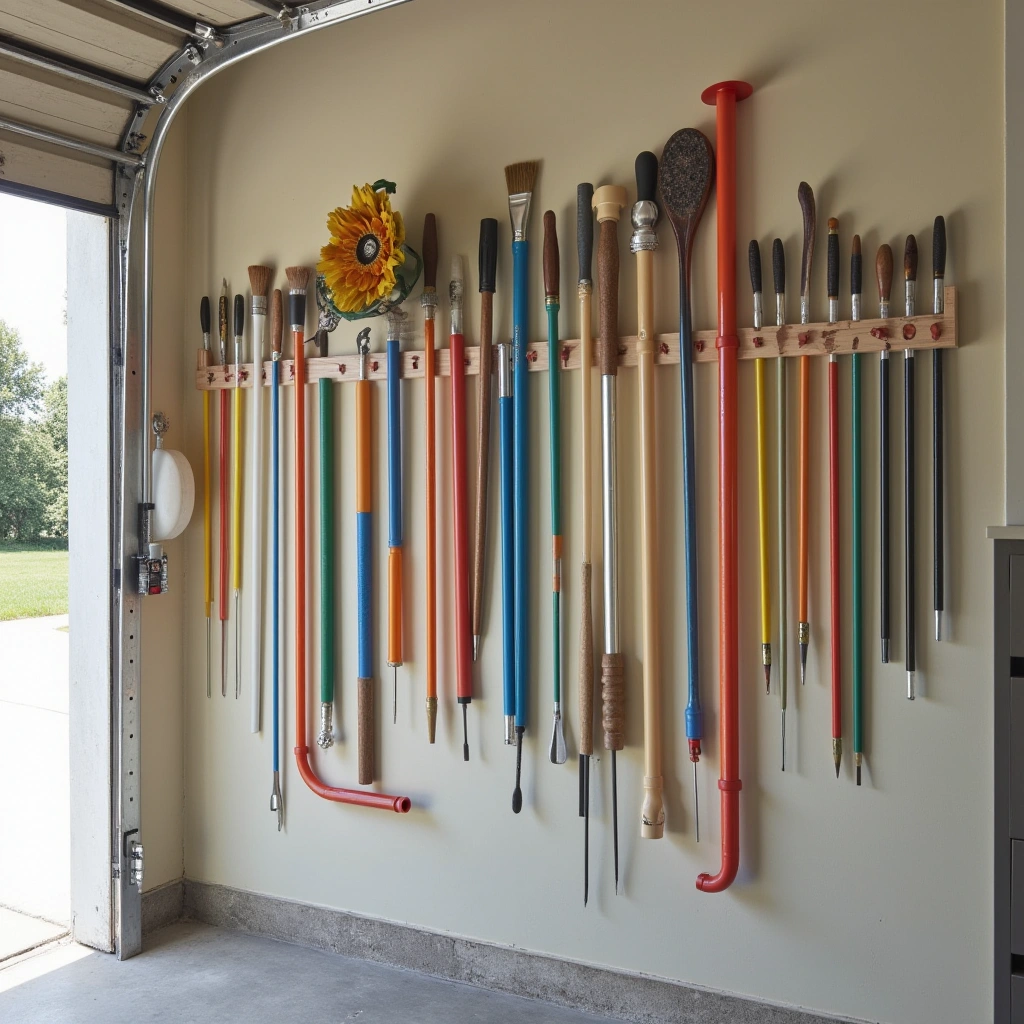 7. PVC Pipe Tool Holders for Unique Tool Storage