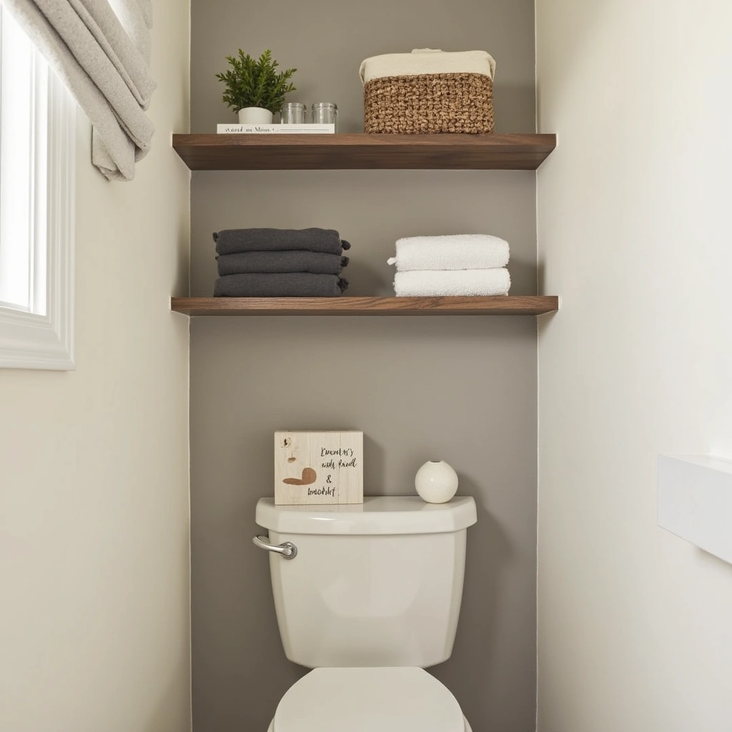 Why Bathroom Shelves Over Toilet?