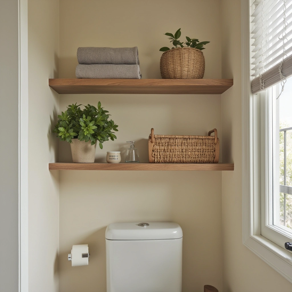 8. Bamboo Shelves for Eco-Friendly Decor