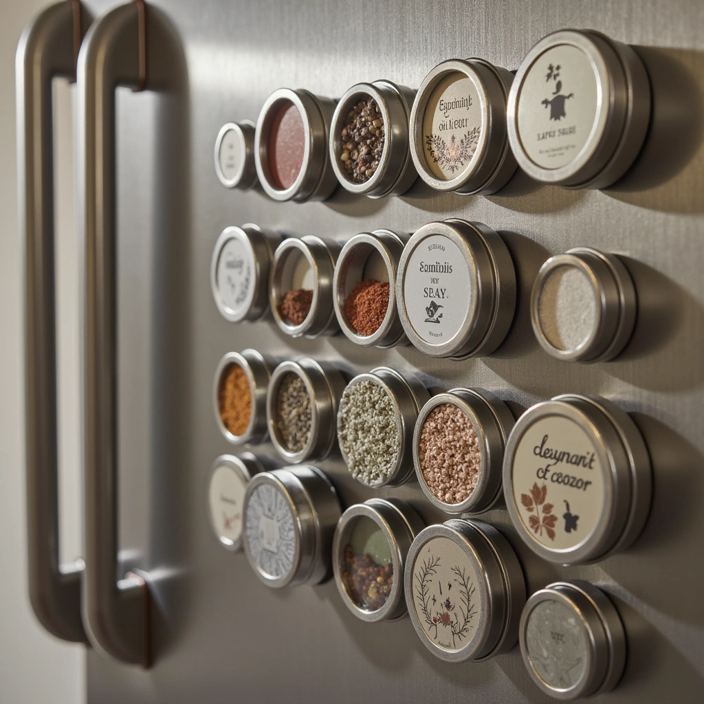 8. Magnetic Spice Tins: Compact and Portable
