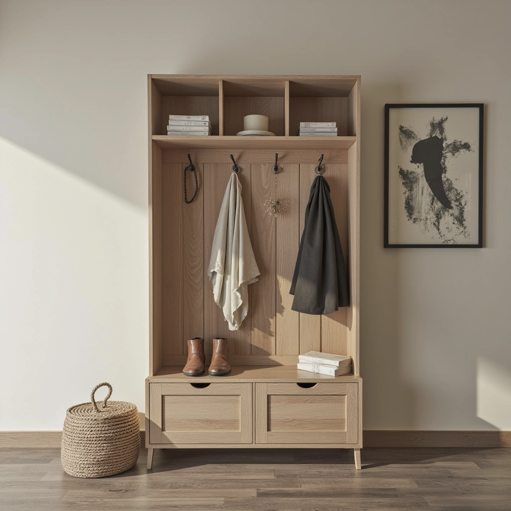 What is a Hall Tree Entryway Decor?