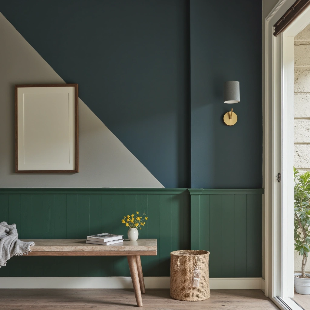 1. Bold Painted Accent Wall